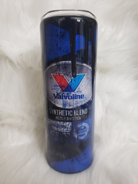 Blue Valvoline 20 oz Hogg Skinny