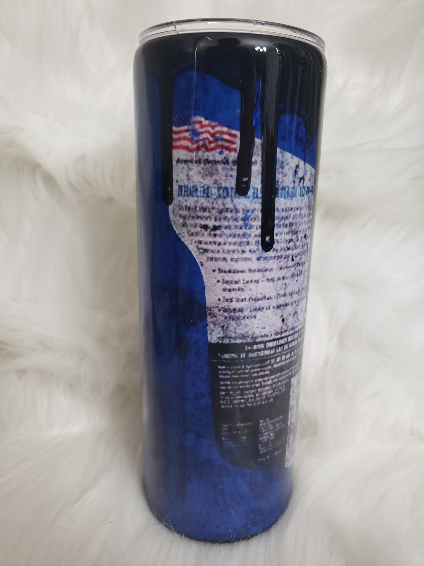 Blue Valvoline 20 oz Hogg Skinny