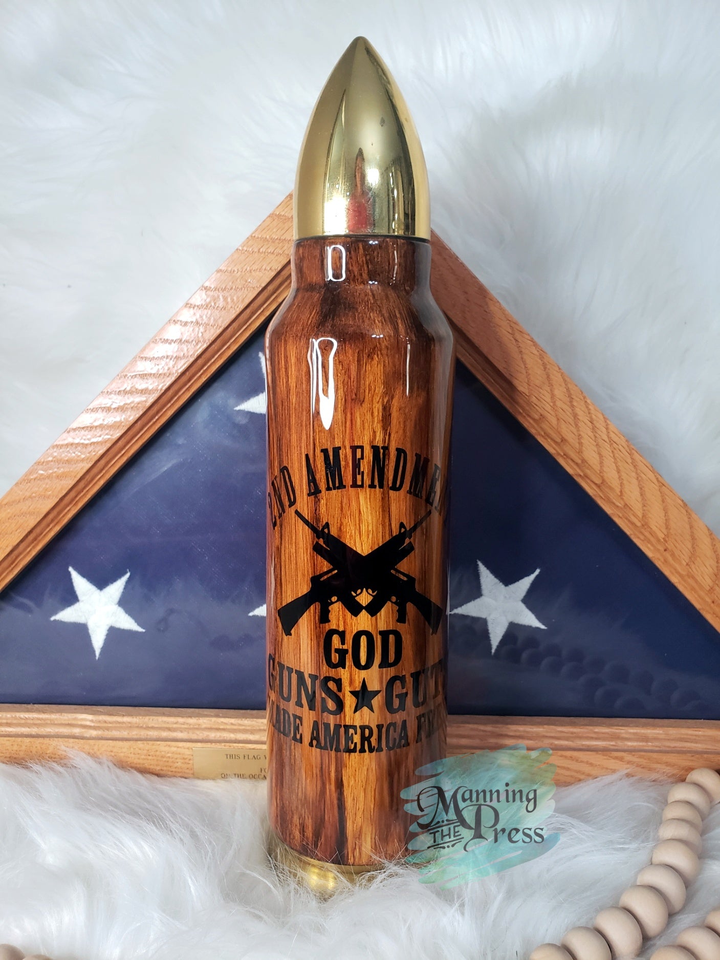 2nd Amendment 32 oz. Bullet Thermos